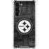 NFL Pittsburgh Steelers Black & White Galaxy S24 FE Clear Case