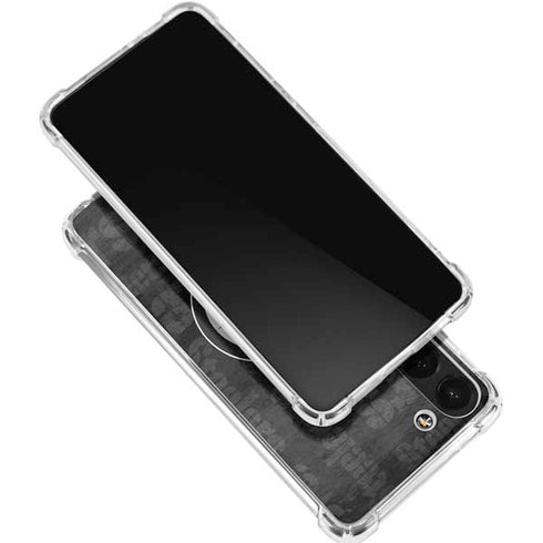 NFL Pittsburgh Steelers Black & White Galaxy S24 FE Clear Case