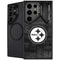 NFL Pittsburgh Steelers Black & White Galaxy S24 Ultra Kickstand Case