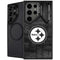 NFL Pittsburgh Steelers Black & White Galaxy S25 Ultra Kickstand Case
