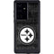 NFL Pittsburgh Steelers Black & White Galaxy S24 Ultra Waterproof Case