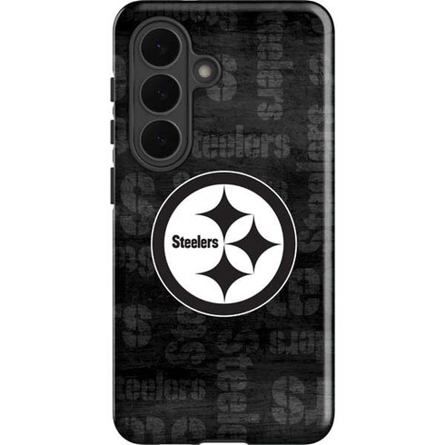 NFL Pittsburgh Steelers Black & White Galaxy S26 Impact Case