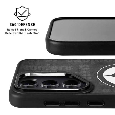 NFL Pittsburgh Steelers Black & White Galaxy S26 Kickstand Case
