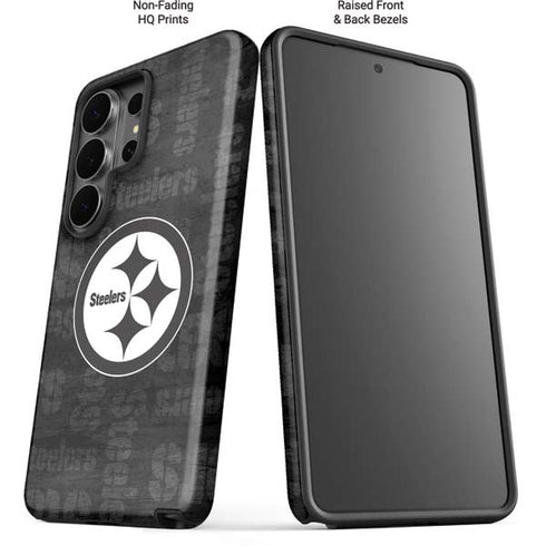 NFL Pittsburgh Steelers Black & White Galaxy S26 Ultra Impact Case