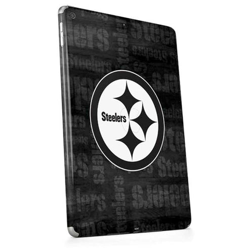 NFL Pittsburgh Steelers Black & White Apple iPad Skin
