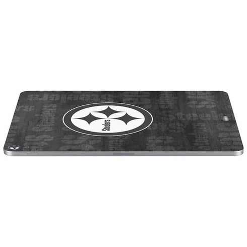 NFL Pittsburgh Steelers Black & White Apple iPad Air Skin