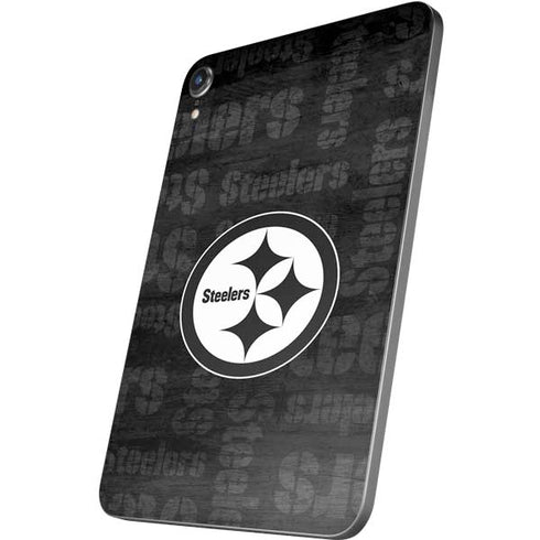 NFL Pittsburgh Steelers Black & White Apple iPad Mini Skin