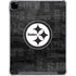 NFL Pittsburgh Steelers Black & White iPad Pro 12.9in (2020) Clear Case