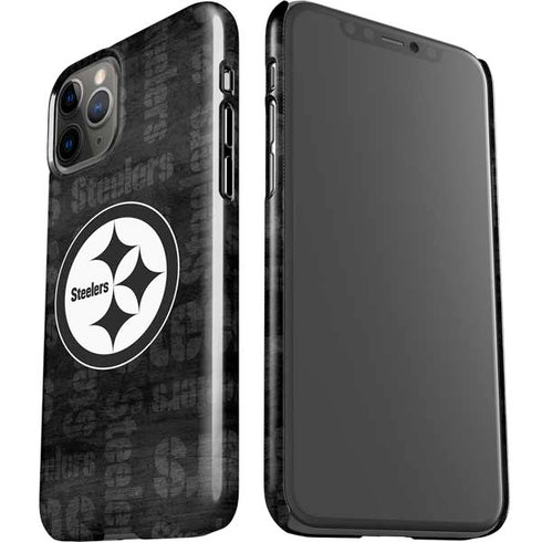 NFL Pittsburgh Steelers Black & White iPhone 11 Pro Lite Case