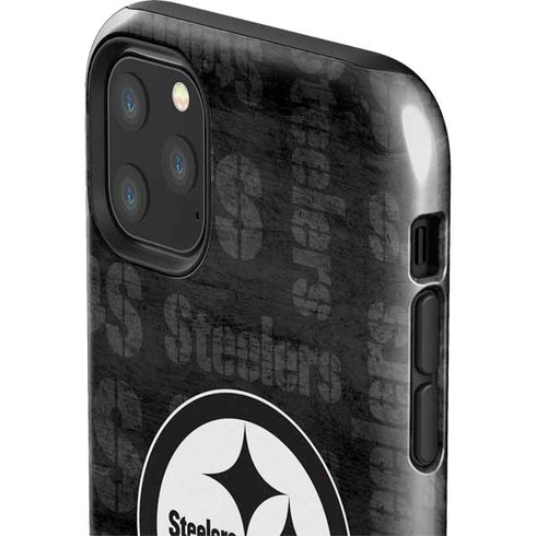 NFL Pittsburgh Steelers Black & White iPhone 11 Pro Max Impact Case