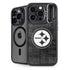 NFL Pittsburgh Steelers Black & White iPhone 13 Pro Kickstand Case
