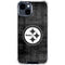 NFL Pittsburgh Steelers Black & White iPhone 15 Clear Case