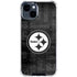 NFL Pittsburgh Steelers Black & White iPhone 15 Clear Case