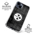 NFL Pittsburgh Steelers Black & White iPhone 15 Clear Case