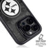 NFL Pittsburgh Steelers Black & White iPhone 15 Pro Max Kickstand Case
