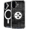 NFL Pittsburgh Steelers Black & White iPhone 16 MagSafe Case
