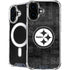 NFL Pittsburgh Steelers Black & White iPhone 16 MagSafe Case