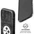 NFL Pittsburgh Steelers Black & White iPhone 16 Plus Magsafe Impact Case