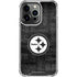 NFL Pittsburgh Steelers Black & White iPhone 16 Pro Clear Case