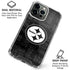 NFL Pittsburgh Steelers Black & White iPhone 16 Pro Clear Case