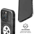 NFL Pittsburgh Steelers Black & White iPhone 16 Pro Magsafe Impact Case