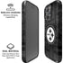 NFL Pittsburgh Steelers Black & White iPhone 16 Pro Magsafe Impact Case