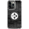 NFL Pittsburgh Steelers Black & White iPhone 16 Pro Max Clear Case