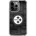 NFL Pittsburgh Steelers Black & White iPhone 16 Pro Max Clear Case