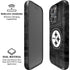 NFL Pittsburgh Steelers Black & White iPhone 16 Pro Max Magsafe Impact Case