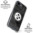 NFL Pittsburgh Steelers Black & White iPhone 16e Clear Case