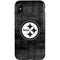 NFL Pittsburgh Steelers Black & White iPhone XS Pro Case