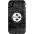 NFL Pittsburgh Steelers Black & White iPhone XS Pro Case