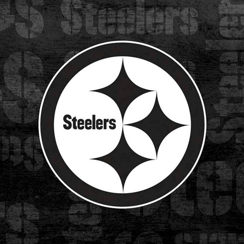 NFL Pittsburgh Steelers Black & White iPhone XS Pro Case