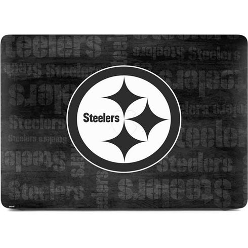NFL Pittsburgh Steelers Black & White Apple MacBook Air Skin