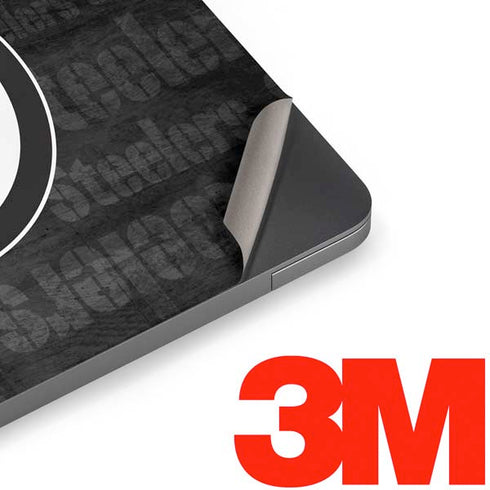 NFL Pittsburgh Steelers Black & White Apple MacBook Air Skin