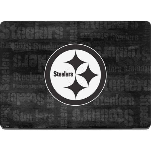 NFL Pittsburgh Steelers Black & White Apple MacBook Pro 14-inch Skin