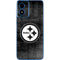 NFL Pittsburgh Steelers Black & White Moto G Play 4G (2024) Skin