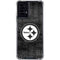 NFL Pittsburgh Steelers Black & White Moto G Power 5G (2024) Clear Case
