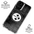 NFL Pittsburgh Steelers Black & White Moto G Power 5G (2024) Clear Case