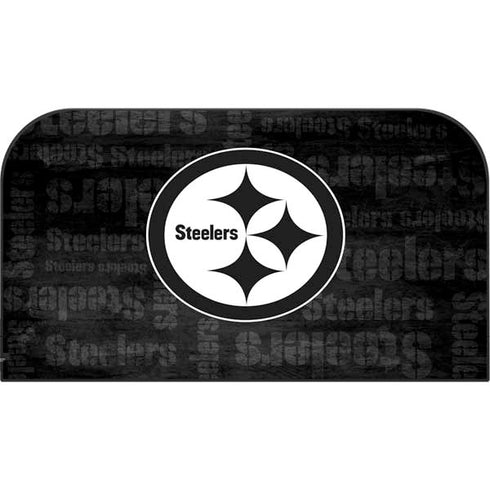 NFL Pittsburgh Steelers Black & White Nintendo Switch 2 (2025) with Joy-Con Skin