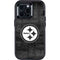 NFL Pittsburgh Steelers Black & White Otterbox Defender iPhone Skin