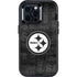 NFL Pittsburgh Steelers Black & White Otterbox Defender iPhone Skin