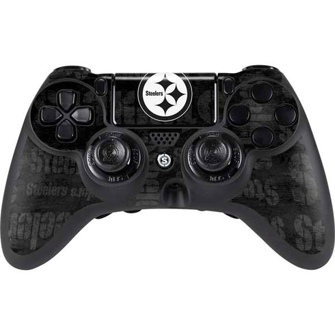NFL Pittsburgh Steelers Black & White PlayStation PS4 Skins