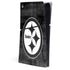 NFL Pittsburgh Steelers Black & White PS5 Slim Digital Edition Console Skin