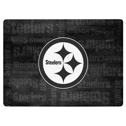 NFL Pittsburgh Steelers Black & White Surface Laptop 3 13.5in Skin