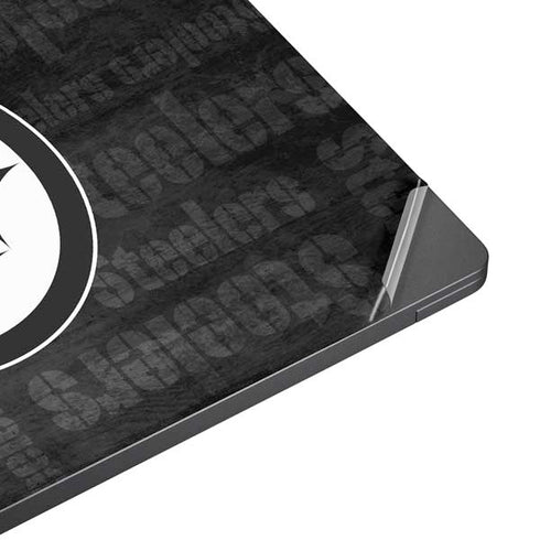 NFL Pittsburgh Steelers Black & White Surface Laptop 7 13.8in Skin