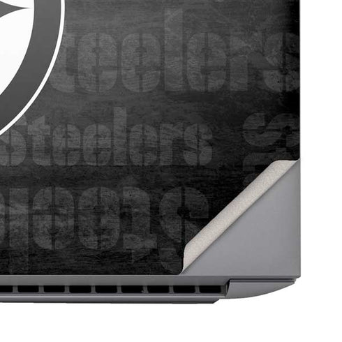 NFL Pittsburgh Steelers Black & White HP ZBook Fury 16 G10 Skin