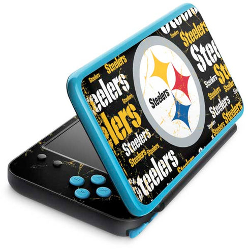 NFL Pittsburgh Steelers Black Blast Nintendo Skins
