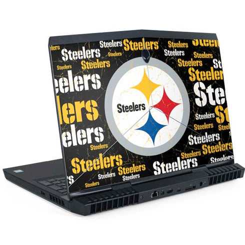 NFL Pittsburgh Steelers Black Blast Dell Alienware Skin