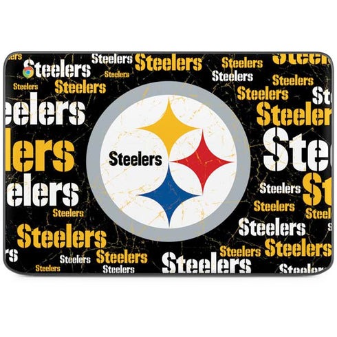 NFL Pittsburgh Steelers Black Blast HP Chromebook Skin